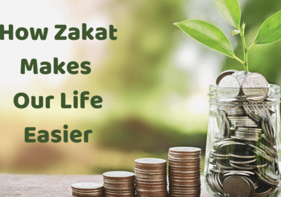Zakat makes life easier